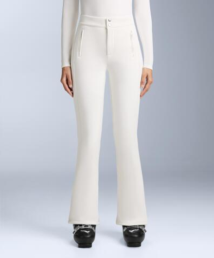 OYSHO Водонепроницаемые расклешенные брюки SKI полной длины, белый