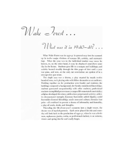 The Howler | Wake Forest College