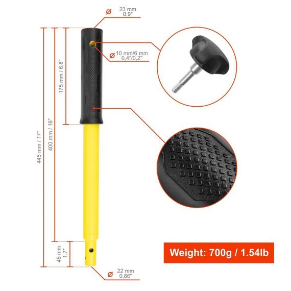 Удлинитель шнека ICEBERG УША-400 (v3.0)