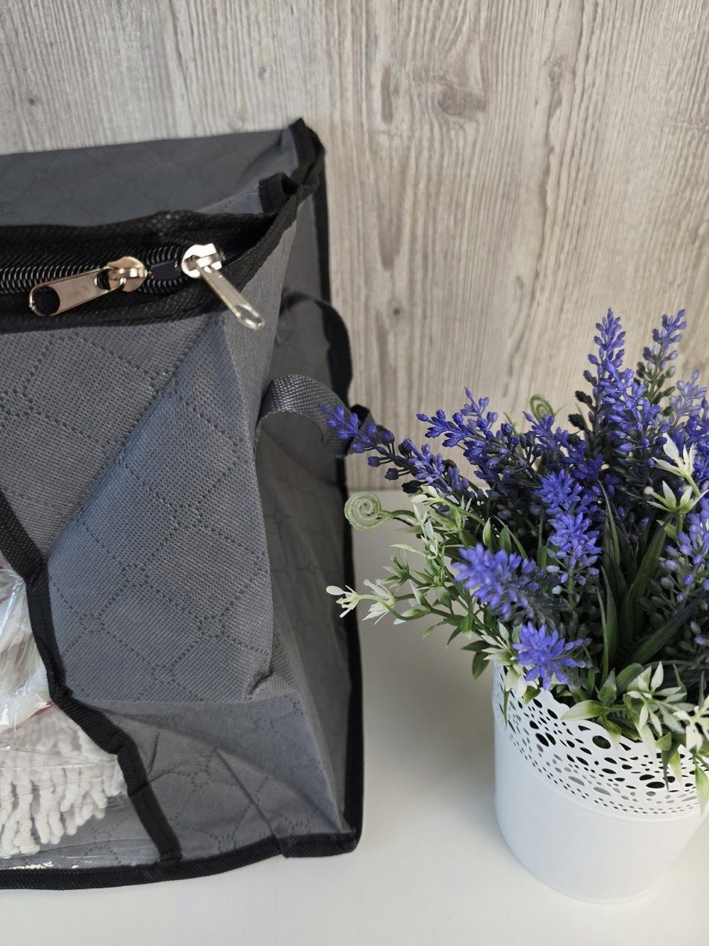 Короб для хранения с крышкой на молнии 55х35х31,5 см