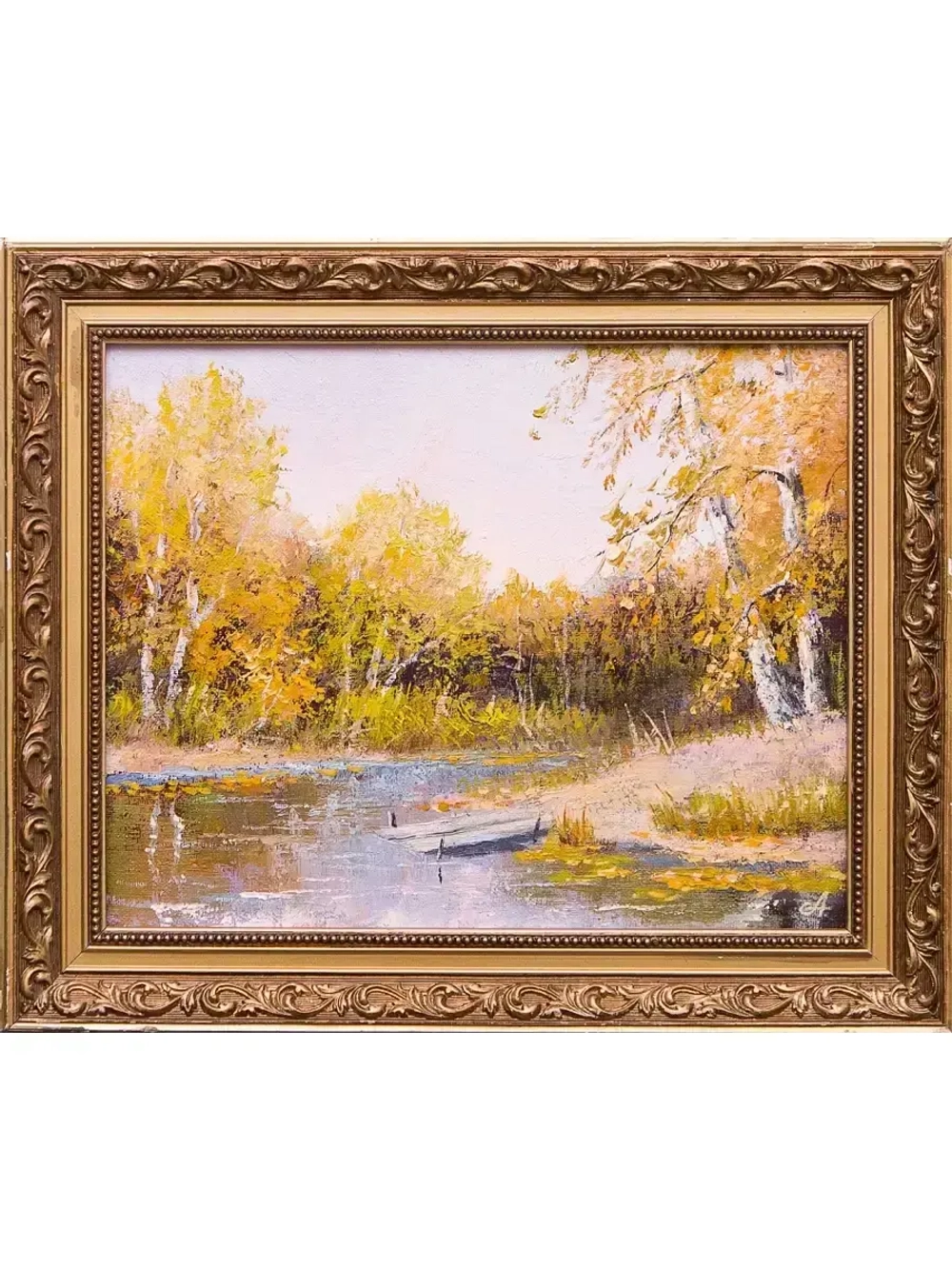 Картина маслом Теплая осень Селенских