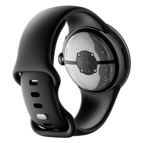 Умные часы Google Pixel Watch 2, Wi-Fi, «Матовый чёрный» корпус, ремешок цвета «Чёрный обсидиан» (версия Global)