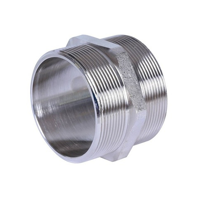 Ниппель STOUT SFT 0004 - 2"1/2 (для стальных труб, латунь никелированная)