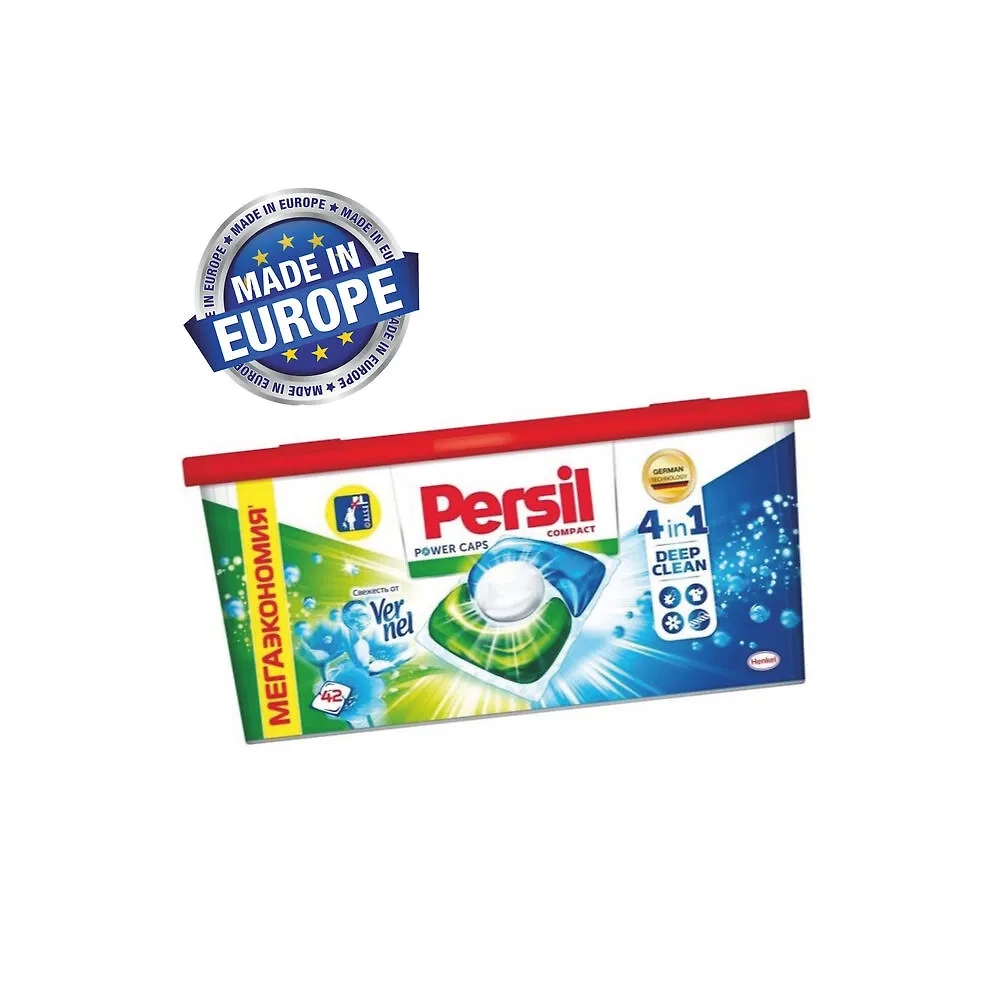 Капсулы для стирки PERSIL Свежесть от Вернель 4в1 42 капс