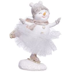 СТАТУЭТКА "СНЕГОВИК" 14Х7Х17,5 СМ