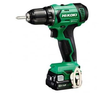 Дрель шуруповерт HIKOKI аккум.38 Нм, 2х2,5 Lilon, кейс DS12DARFZ