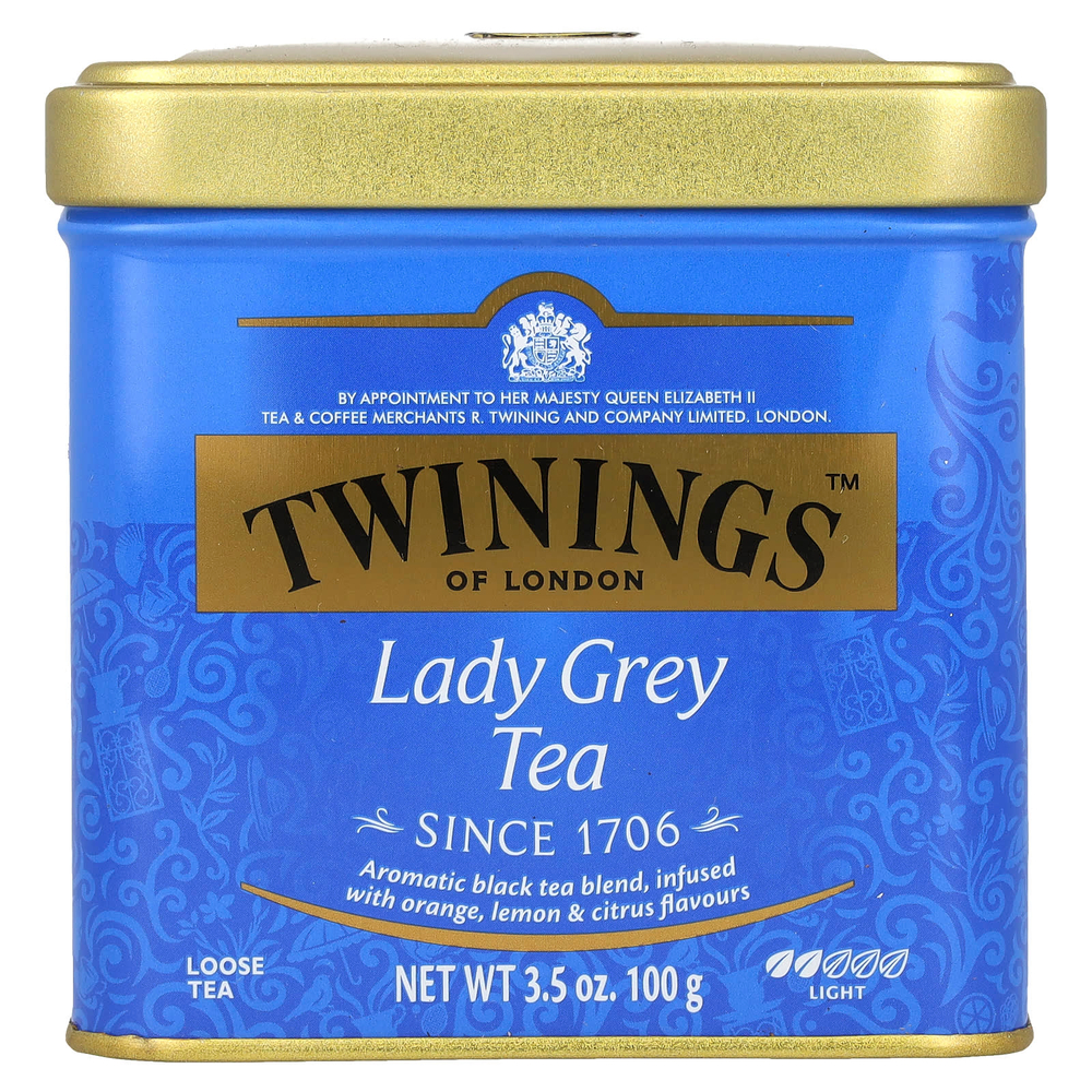 Twinings, Lady Grey, рассыпной чай, 100 г (3,5 унции)