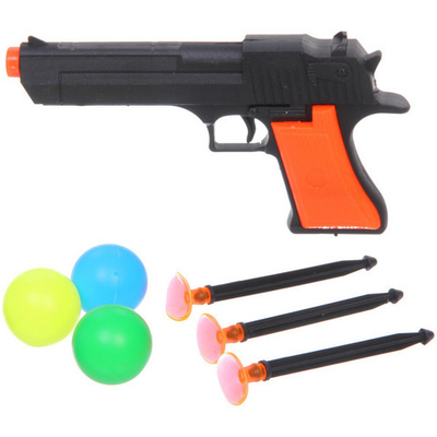 Набор оружия «Пистолет», пули на присосках, 7 предметов, 13*1.5*18 см, пакет, 2022A-20