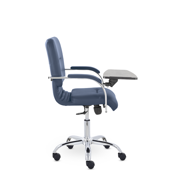 Кресло Самба Люкс GTP TG СН soft S-0419 (темно-синий) со столиком