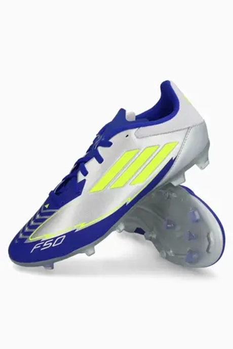 Бутсы adidas F50 League Messi FG/MG Junior - серебряный