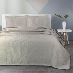 Покрывало 240x260 и 2 наволочки 50х70 Sofi De MarkO Арабеска бежевое