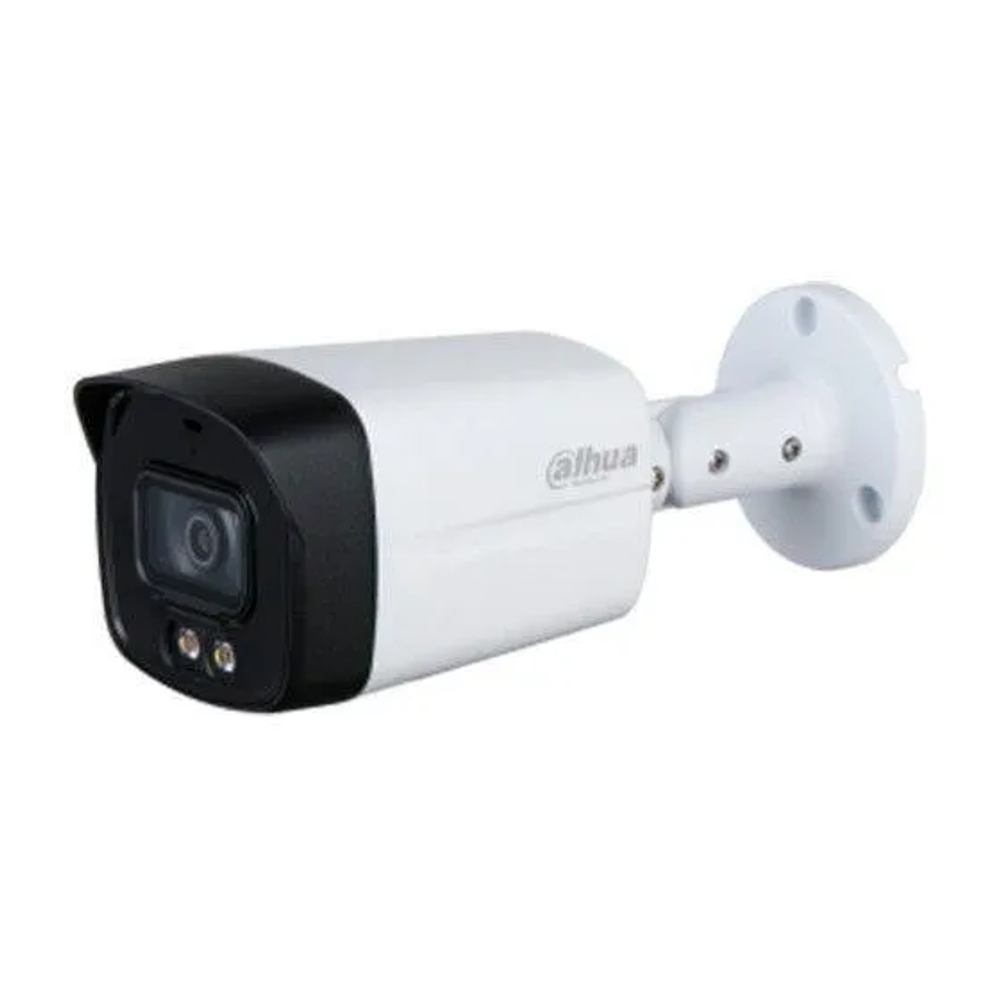 Аналоговая видеокамера DH-HAC-HFW1239TLMP-A-LED-0280B-S3 Dahua цилиндрическая, уличная, 2Мп, f=2.8мм, микрофон