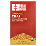 Equal Exchange, органический черный чай, 20 чайных пакетиков, 40 г (1,41 унции)