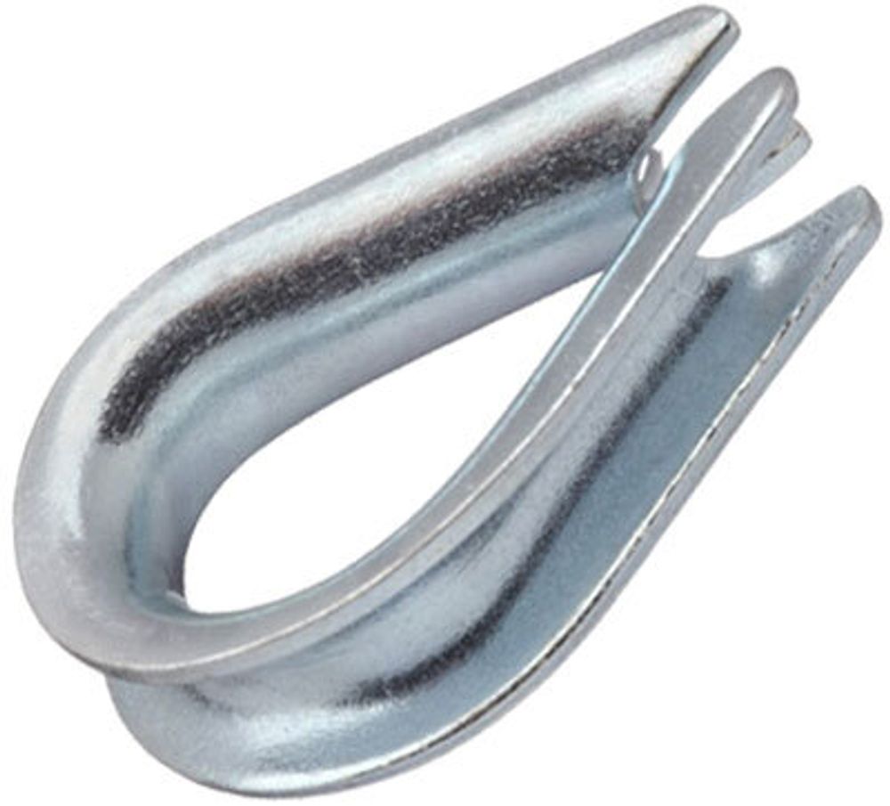 Коуш д/канатов, оцинк. 14 DIN6899