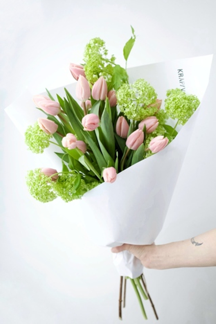 Букет с тюльпанами