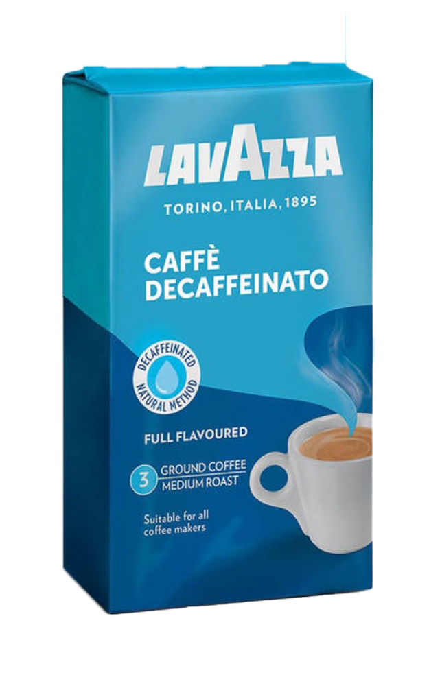 Кофе молотый Lavazza Caffe Decaffeinato 250 г 4 шт