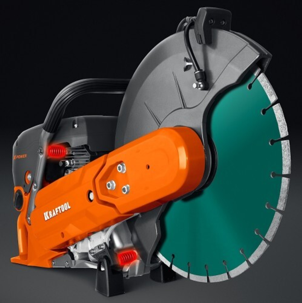 Бензорез KRAFTOOL K770-14 H 350 мм, с диском по бетону K770-14 H