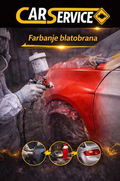 Lakiranje blatobrana