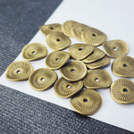 Бусина проставка, разделитель бусин, 15мм, бижутерный сплав