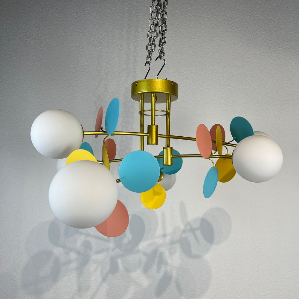 Потолочная Люстра Light Of Matisse B D80 Gold Multicolor By Imperiumloft