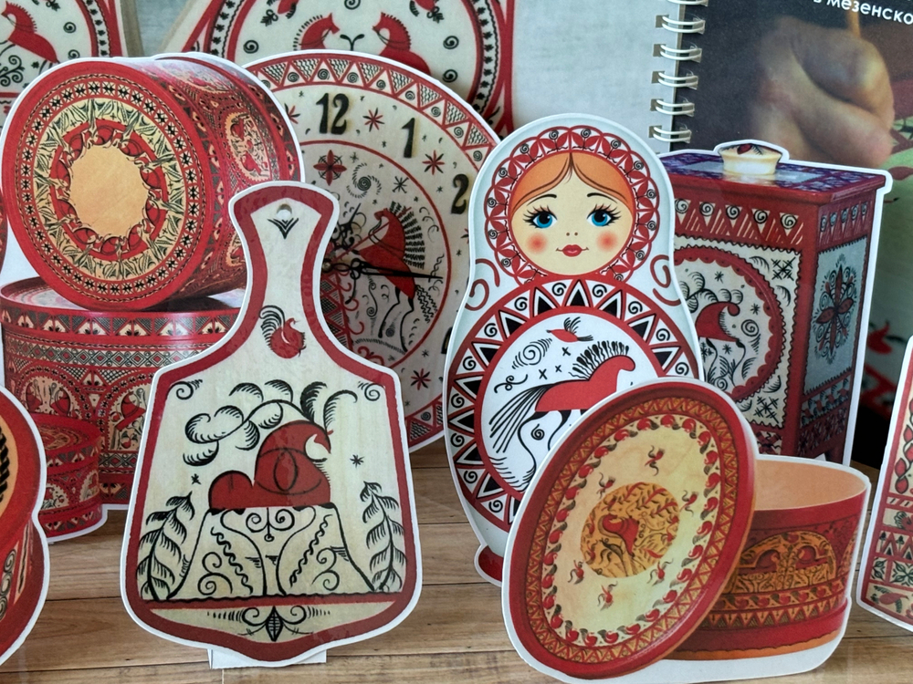 Макет "Мезенская роспись"