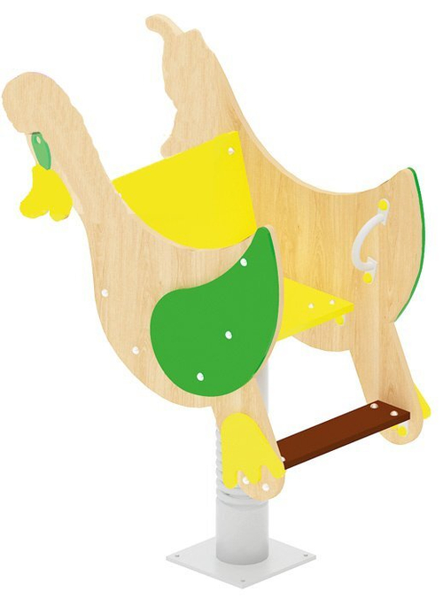 Качалка на пружине "Гусь лапчатый"