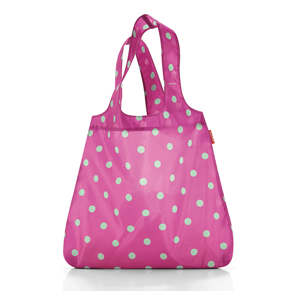 Сумка складная mini maxi shopper magenta dots