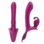 Сливовый страпон Lord Rabbit (Цвет: фиолетовый)