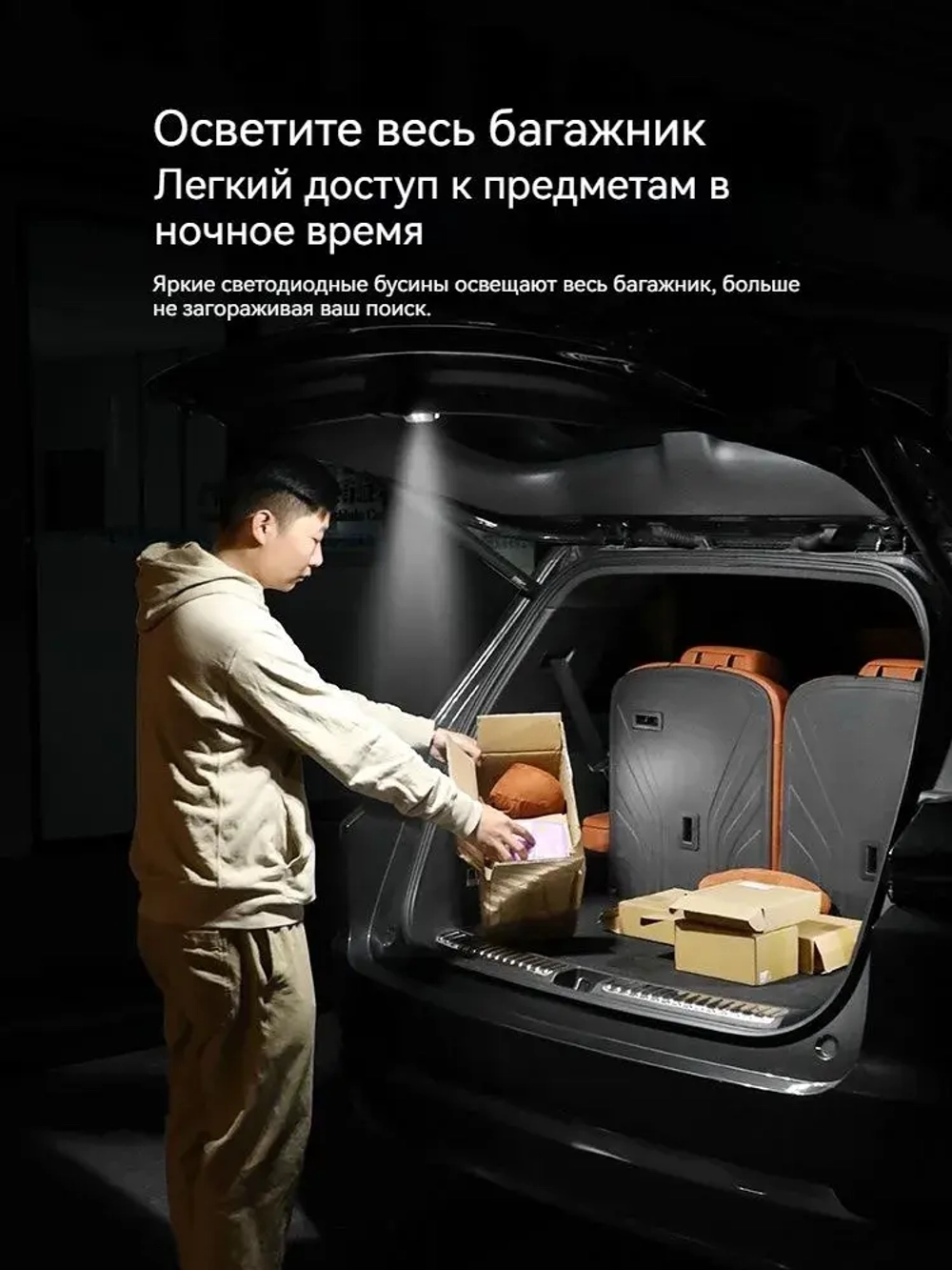 Освещение багажника Li
