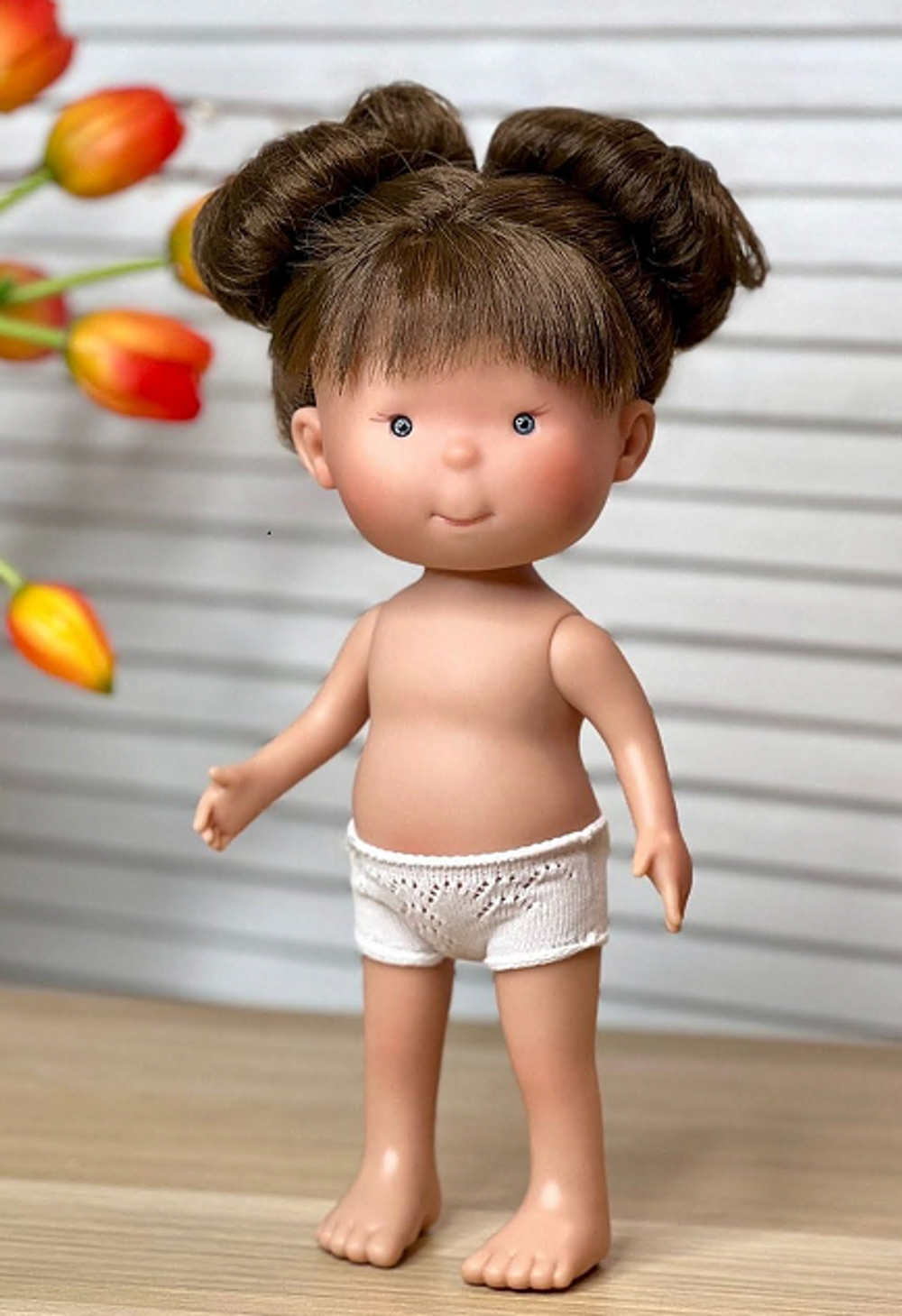 Кукла для девочки виниловая 23см Маленькая Пиппа без одежды (3299W13)