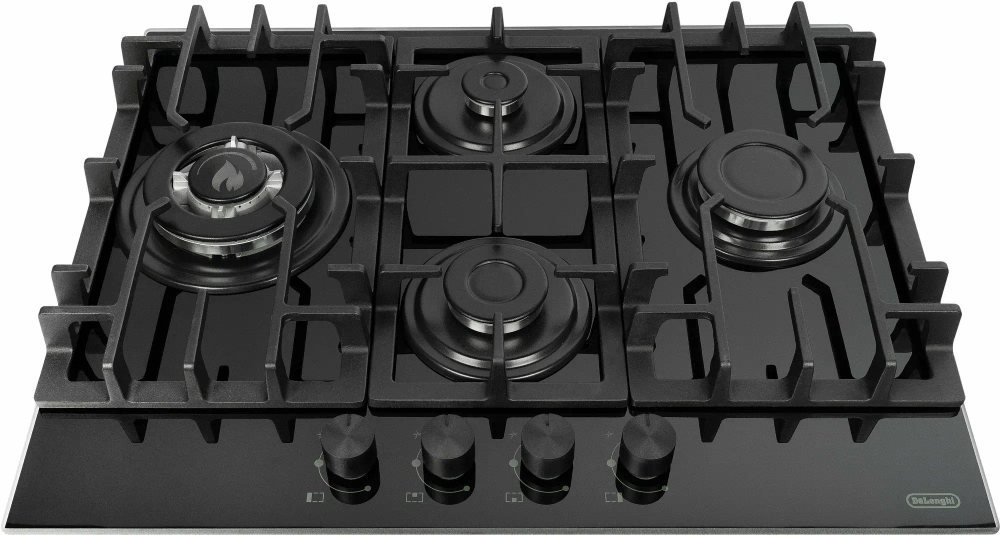 Встраиваемая газовая панель DeLonghi GABRIELLA 6GW NB (q)