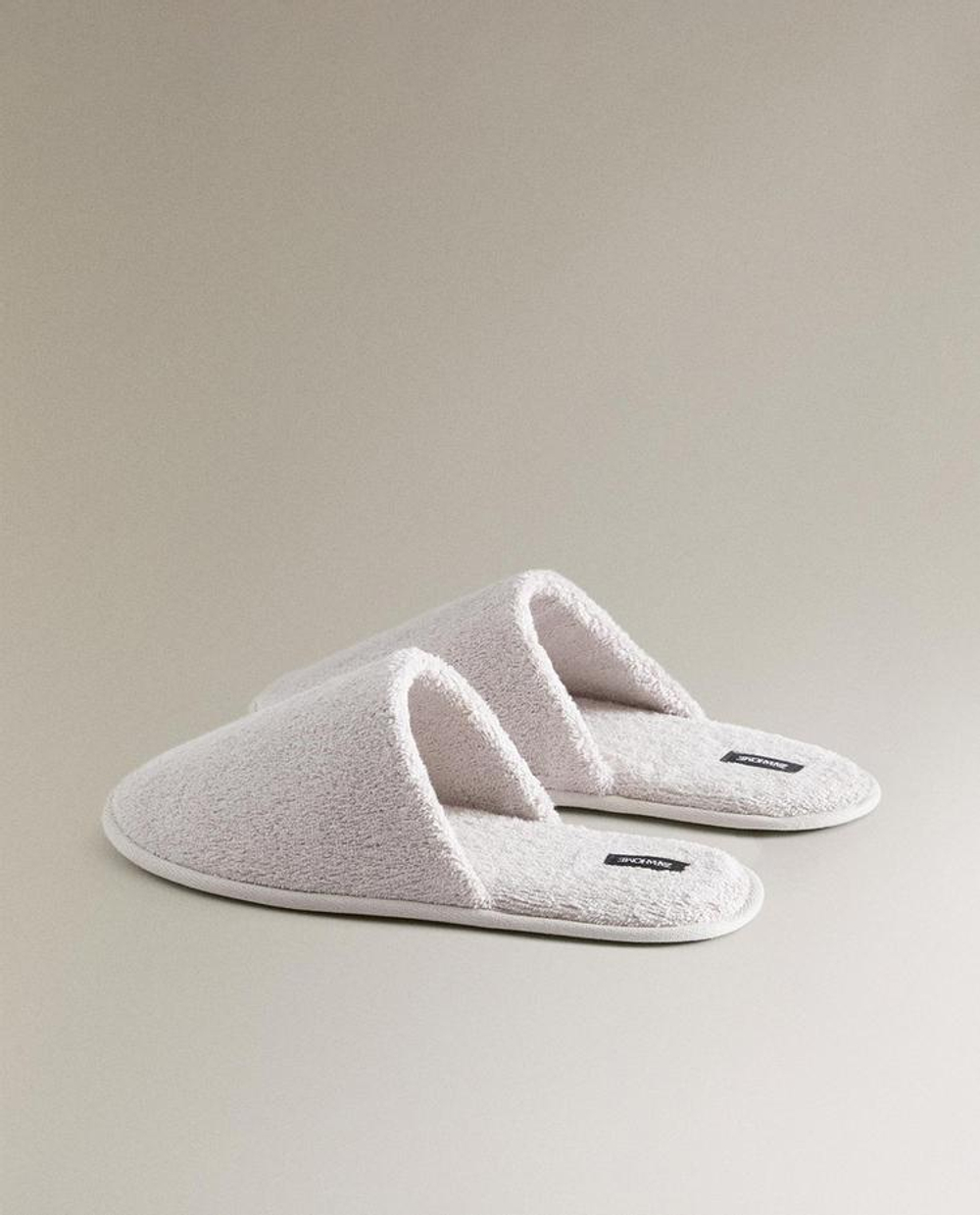 ZARA HOME ДОМАШНИЕ ТАПОЧКИ, СЕРЫЙ