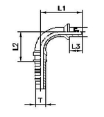Фитинг DN 08 BEL (Ш) 10 (90)