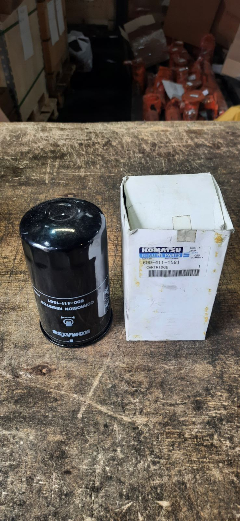 Фильтр антикоррозийный Komatsu 600-411-1581