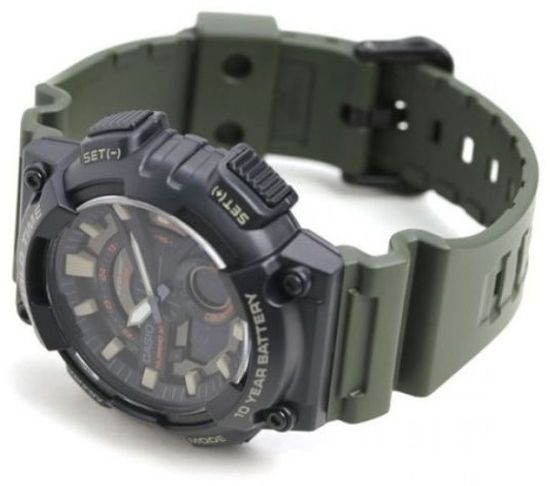 Электронные часы Casio AEQ-110W-3AVDF
