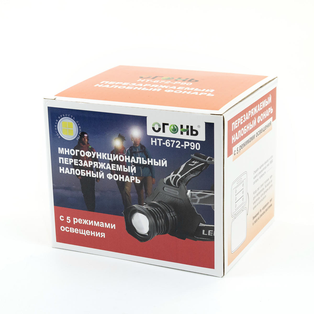 Фонарь налобный HT-672-P90