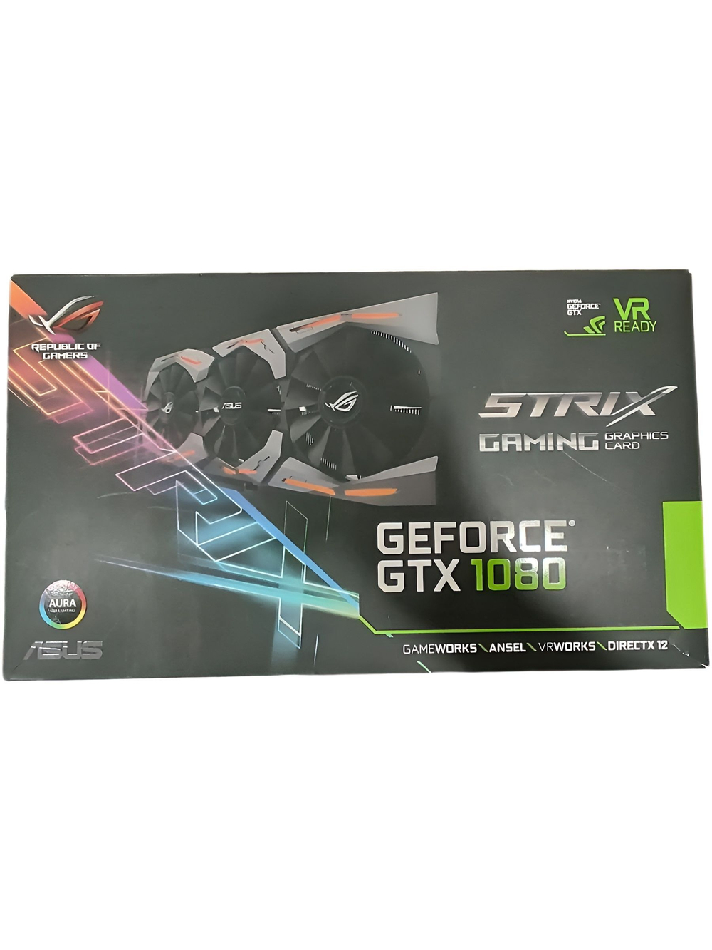 Видеокарта Asus GeForce GTX 1080 STRIX Gaming 8Gb