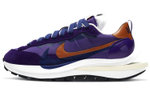 Sacai x Nike VaporWaffle dark iris Nylon Trend Non-slip Breathable Low Sport Shoes Purple Gold