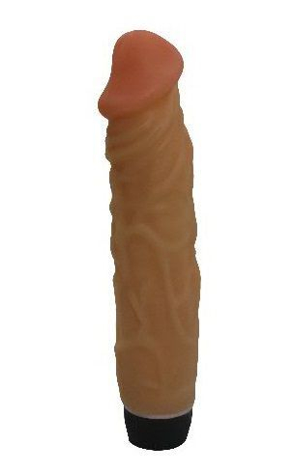 Вибромассажёр LOVETOY 19,5 см – крупная головка, телесный