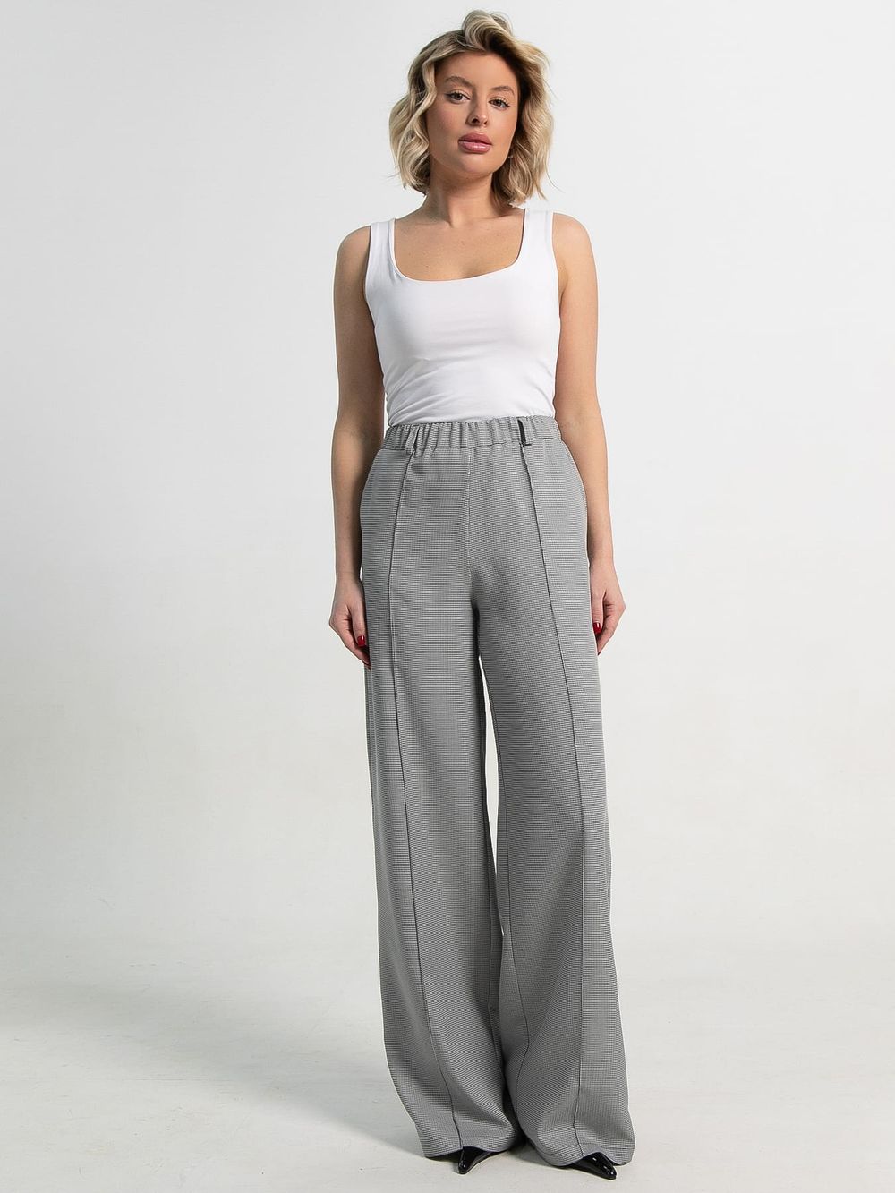 Брюки Космо НЬЮ (черно-белые) Б15381-1М LT Collection