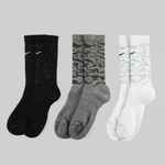  Носки Nike Everyday Plus Cushioned Crew 3PR артикул:CU9423-902 - купить в магазине Дайс