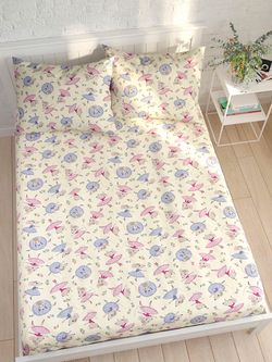 Простынь перкаль Сказка "Мышки-балеринки" 240x215 см