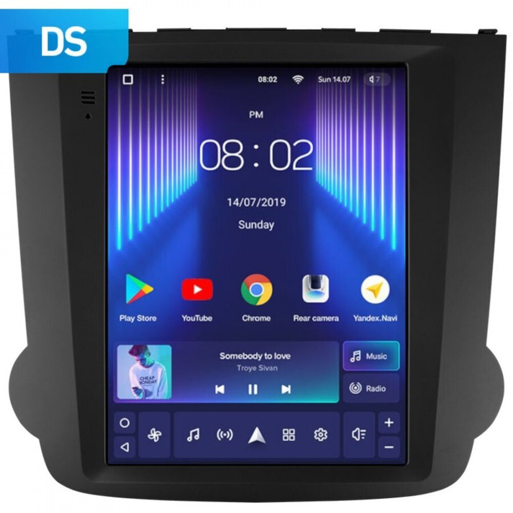 Магнитола для Honda CR-V 3 2006-2012 - Teyes TPRO 2 экран 9.7" в стиле "Тесла" на Android 10, ТОП процессор, 4G SIM-слот