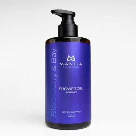 Manita Professional Гель для душа парфюмированный Blackberry&Bay, 460мл