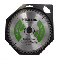 Диск пильный Hilberg Industrial Дерево 250*32/30*48Т HW254