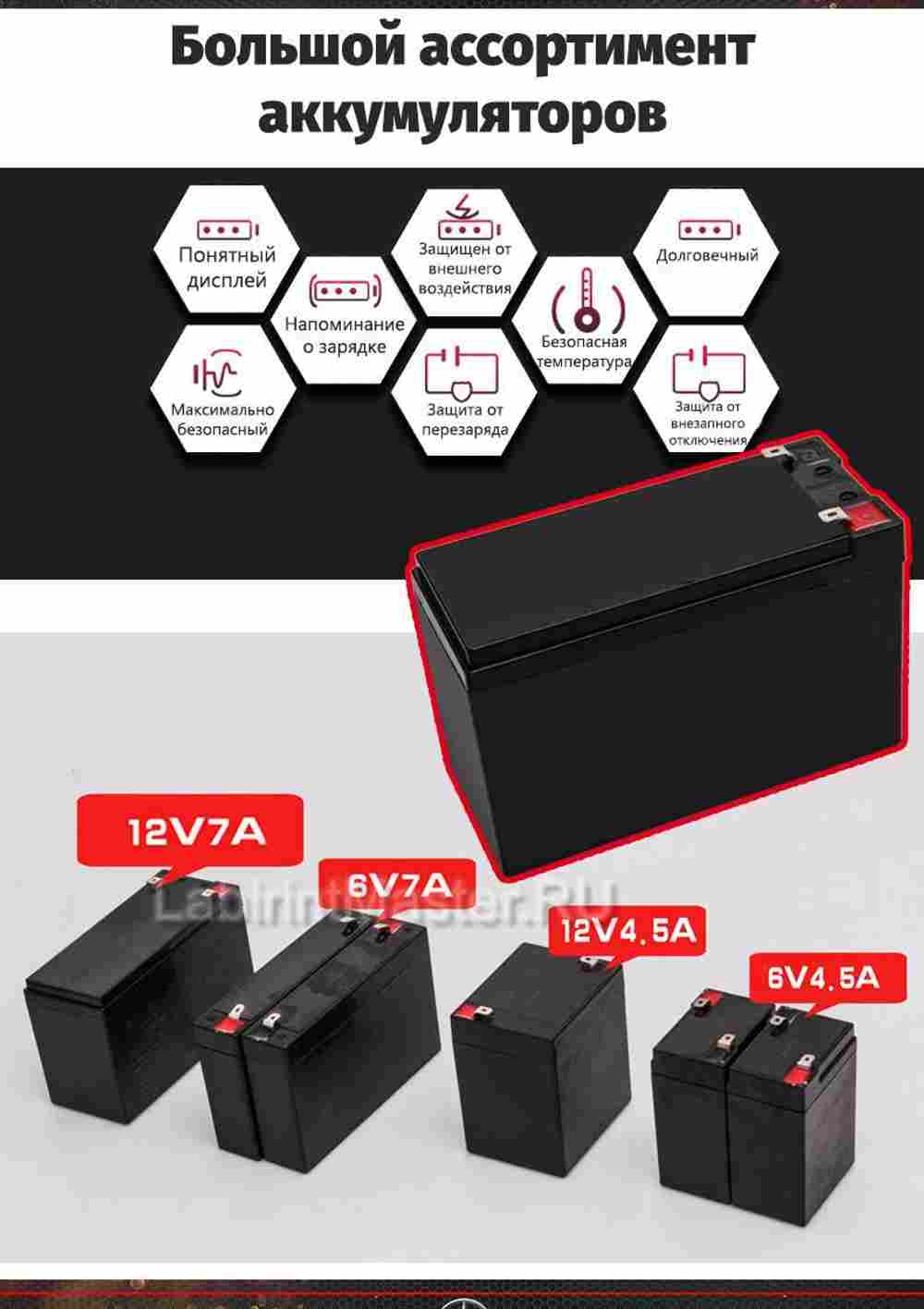 Детский электромобиль Mercedes-Benz AMG-G 63 красный