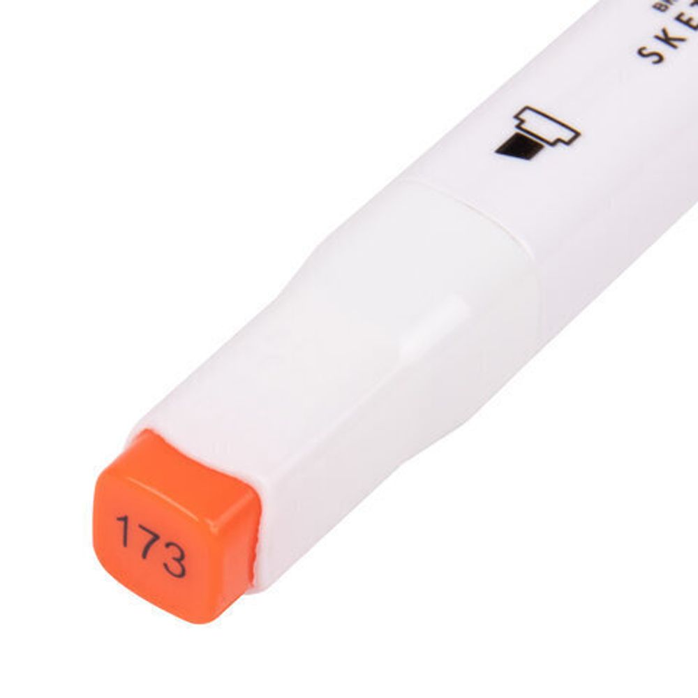 Маркеры для скетчинга двусторонние BRAUBERG ART DEBUT "WHITE", НАБОР 12 шт., цвета осени, 152138