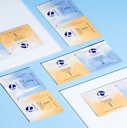 iS Clinical ACTIVE PEEL SYSTEM салфетки для очищения с кислотами (упаковка: 15 сетов по 2 штуки)