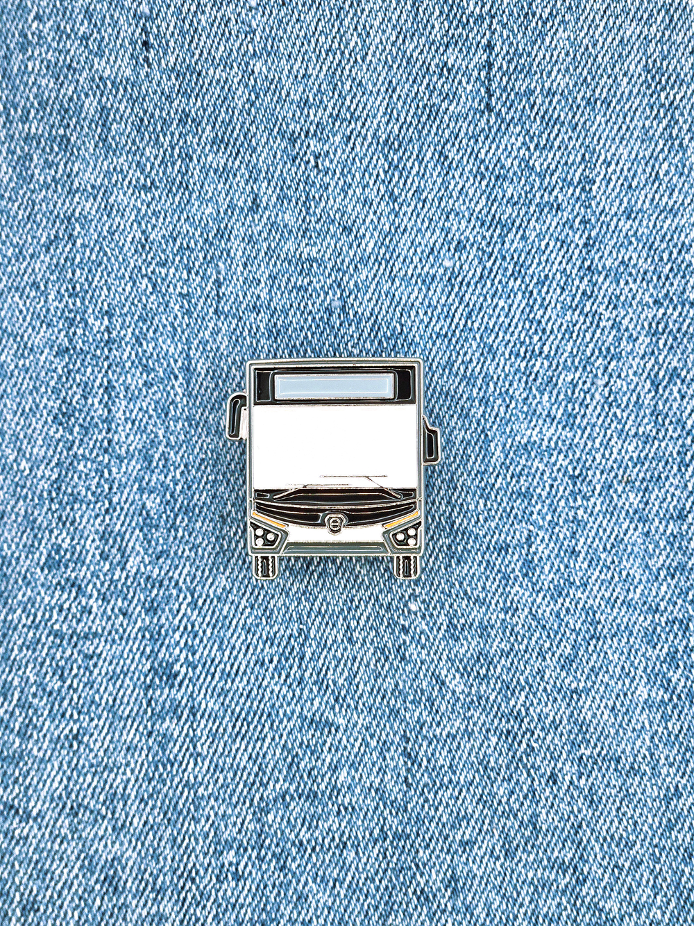 Значок автобус ЛиАЗ Citymax 12 белый