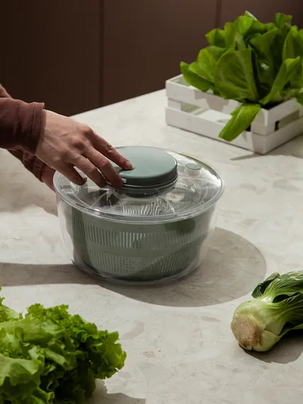 Электросушилка для салата press&amp;dry, 3,5 л, шалфей